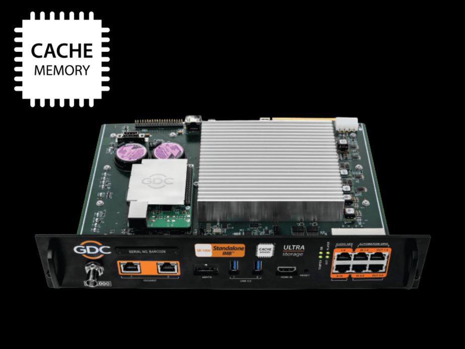 CineCache™ 4TB/2TB CineCache - A description of 2TB