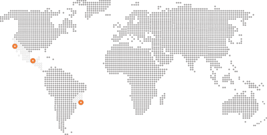 Worldwide Office Map of GDC Technology- Americas