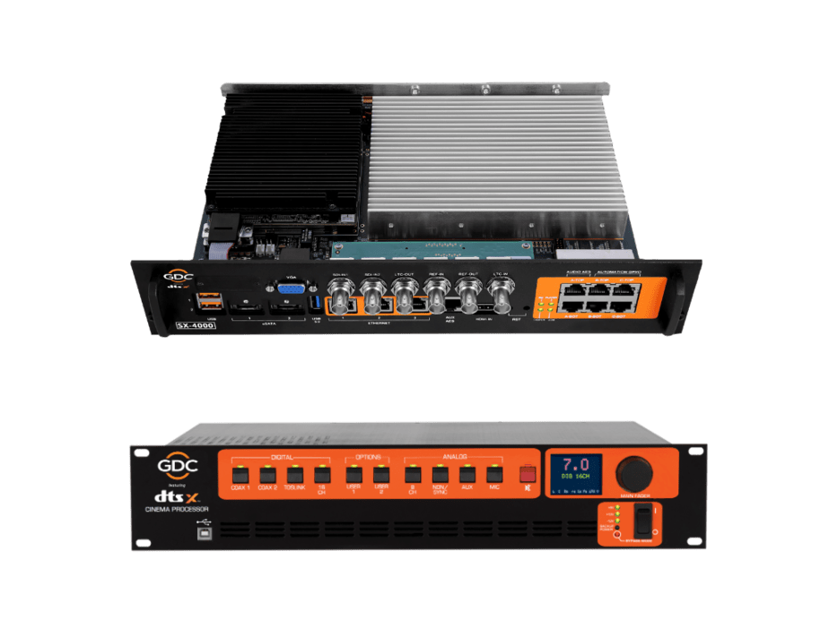 DTS:X™ 临境音™解决方案 Cinema Solutions Cinema Media Servers Standalone Integraded Media Block™ SX-4000