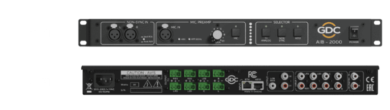 音频IO(输入/输出)盒 AIB-2000 音频IO(输入/输出)盒 AIB-2000