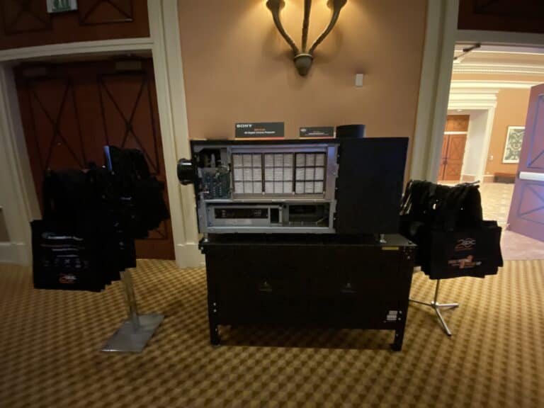 SONY projector zone