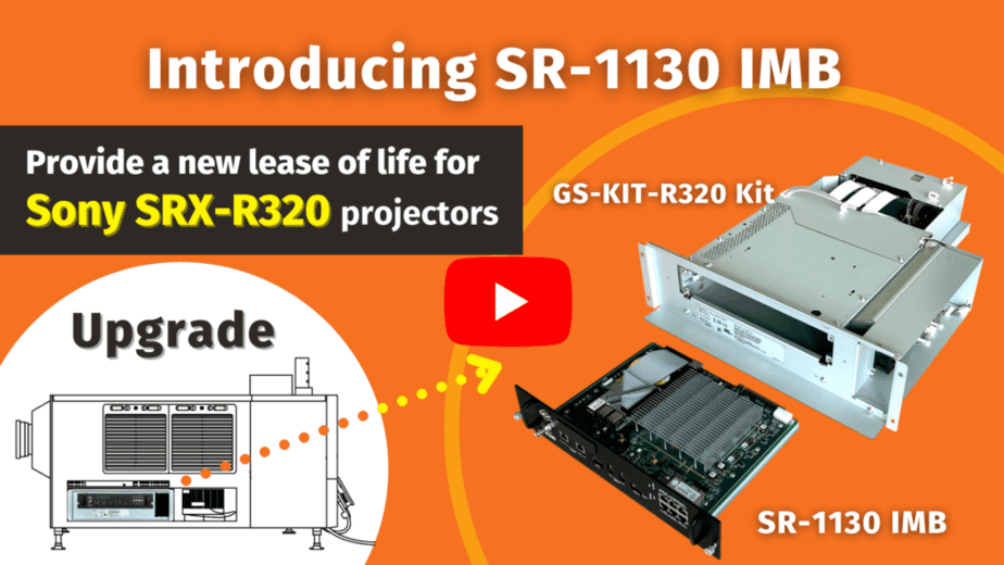 ソニー製4Kデジタルシネマプロジェクター「SRX-R320」用DCI対応メディアサーバーを発表