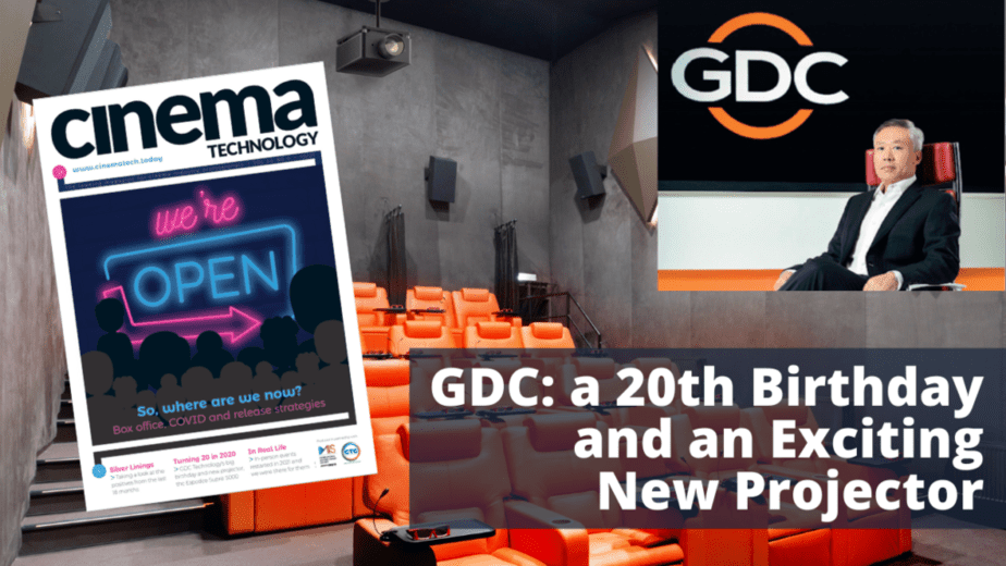 GDC: a 20th Birthday and an Exciting New Projector