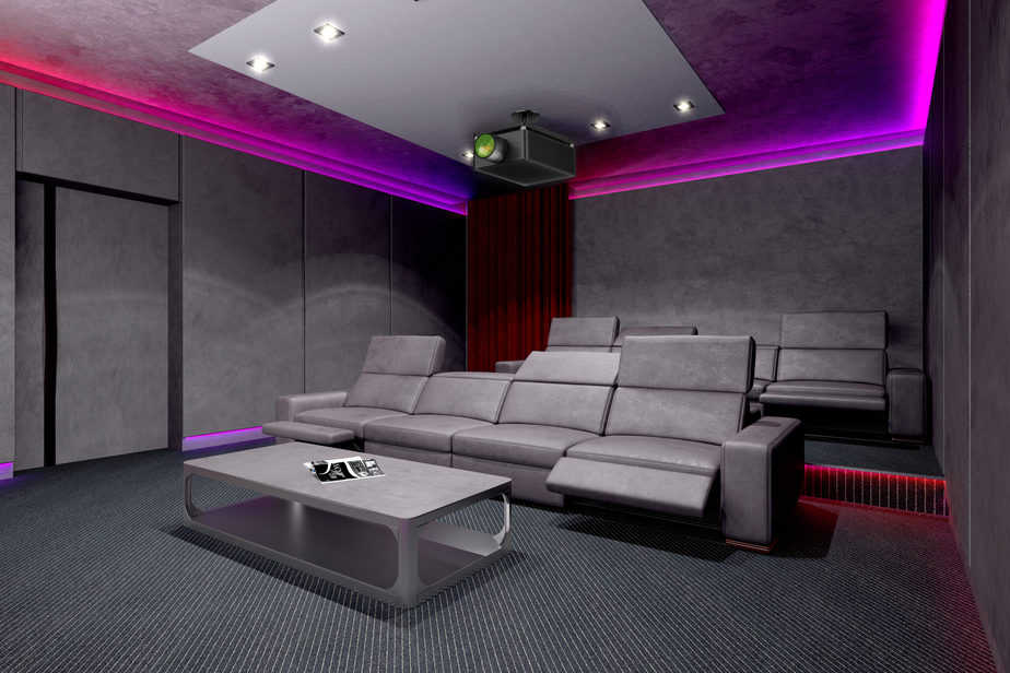 Espedeo Supra-5000 cinema-grade laser film projector to playback movies!