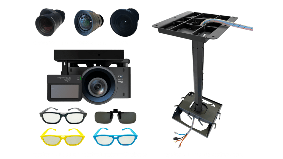 Espedeo Supra-5000 cinema-grade laser film projector to playback movies!
