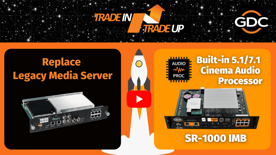 Upgrade Your Legacy Media Server in Your Existing Barco, Christie or NEC Cinema Projector