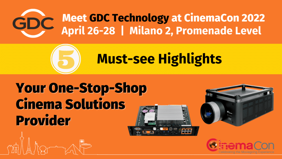 Meet GDC Technology at CinemaCon 2022