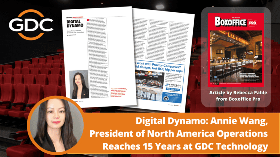 Digital Dynamo: Annie Wang, President of North America Operations Reaches 15 Years at GDC Technology