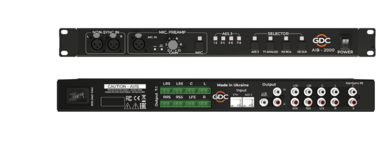 Audio IO (Input-Output) Box AIB-2000