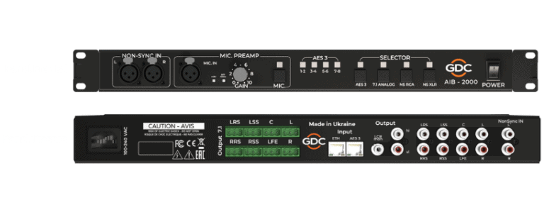 Audio IO (Input-Output) Box AIB-2000