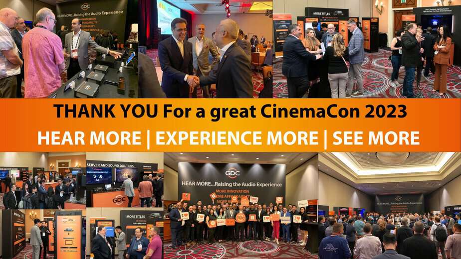 Thank you for visiting GDC at CinemaCon 2023