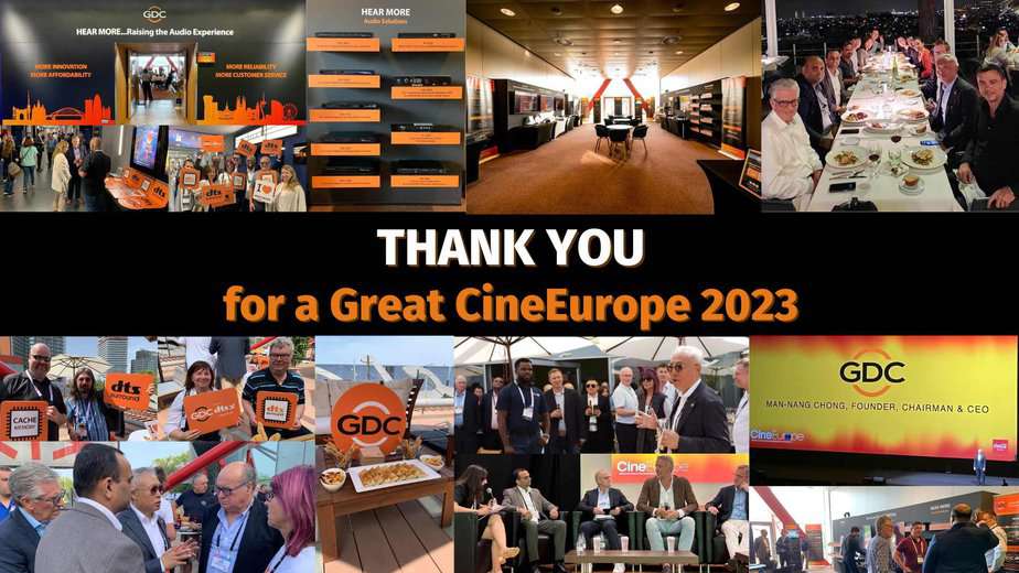 Thank you for visiting GDC at CineEurope 2023