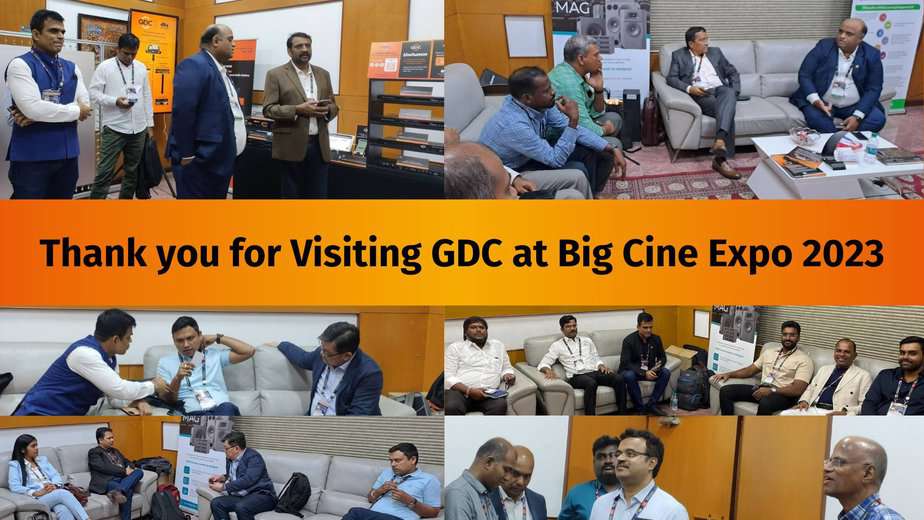 THANK YOU for visiting GDC at Big Cine Expo