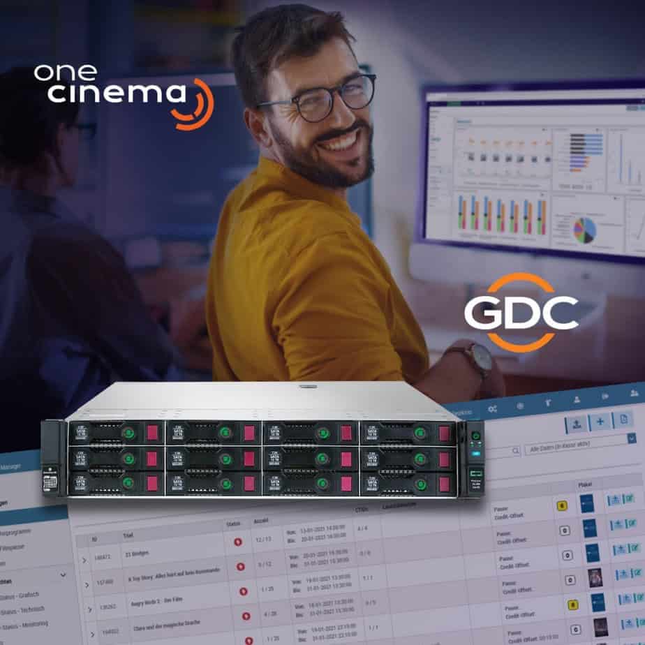 GDC Technology and OneCinema Complete Integration of Centralized Playback Technology GDC Technology and OneCinema Complete Integration of Centralized Playback Technology