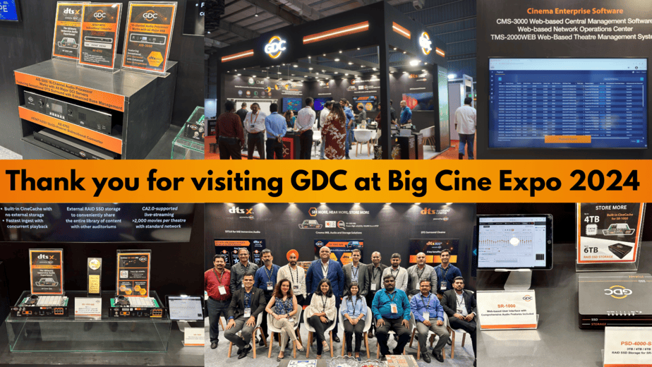 Thank you for visiting GDC at Big Cine Expo 2024 | GDC Technology