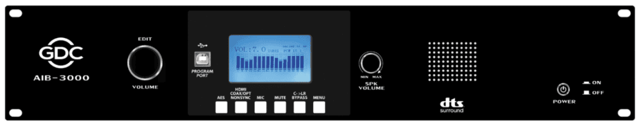 Procesador de audio de cine de 16 canales AIB-3000