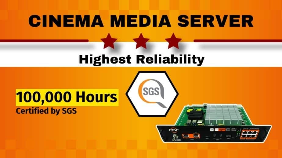GDC Leads the Industry with Groundbreaking Cinema Media Servers GDC Leads the Industry with Groundbreaking Cinema Media Servers
