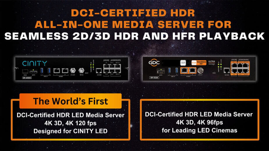 True DCI-Certified HDR for Cinema