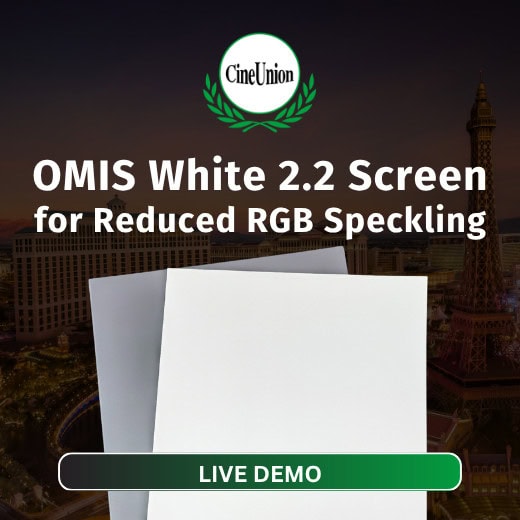 OMIS White 2.2 Screen