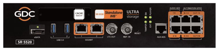 Standalone Integrated Media Block™ SR-5520